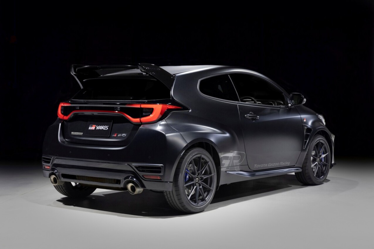 Toyota GR Yaris Sébastian Ogier Edition schräg hinten rechts