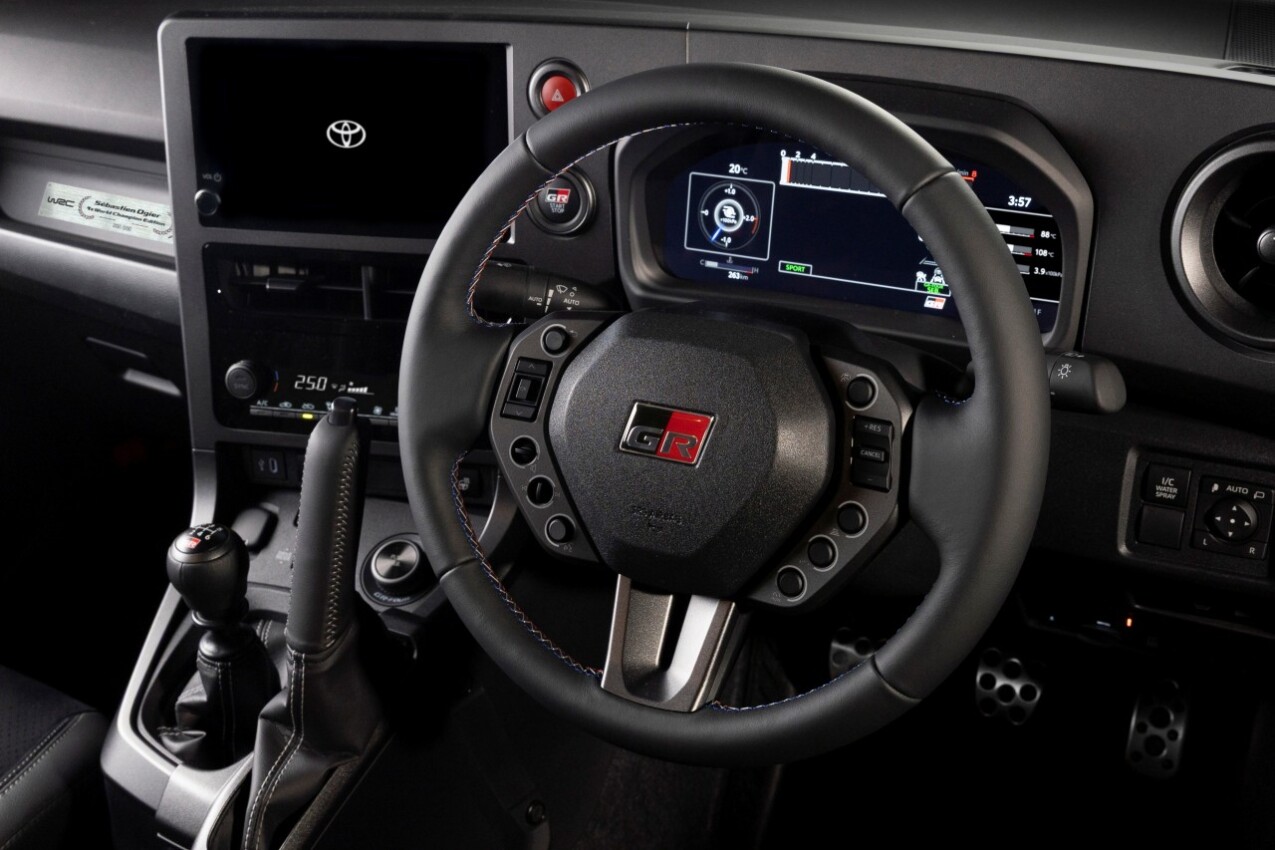 Toyota GR Yaris Sébastian Ogier Edition Lenkrad