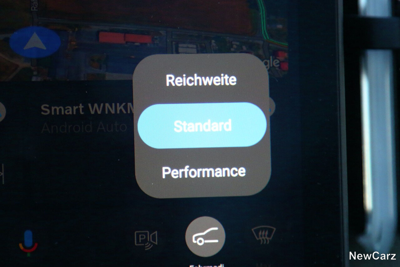 Volvo EX30 Twin Motor Performance Fahrmodi