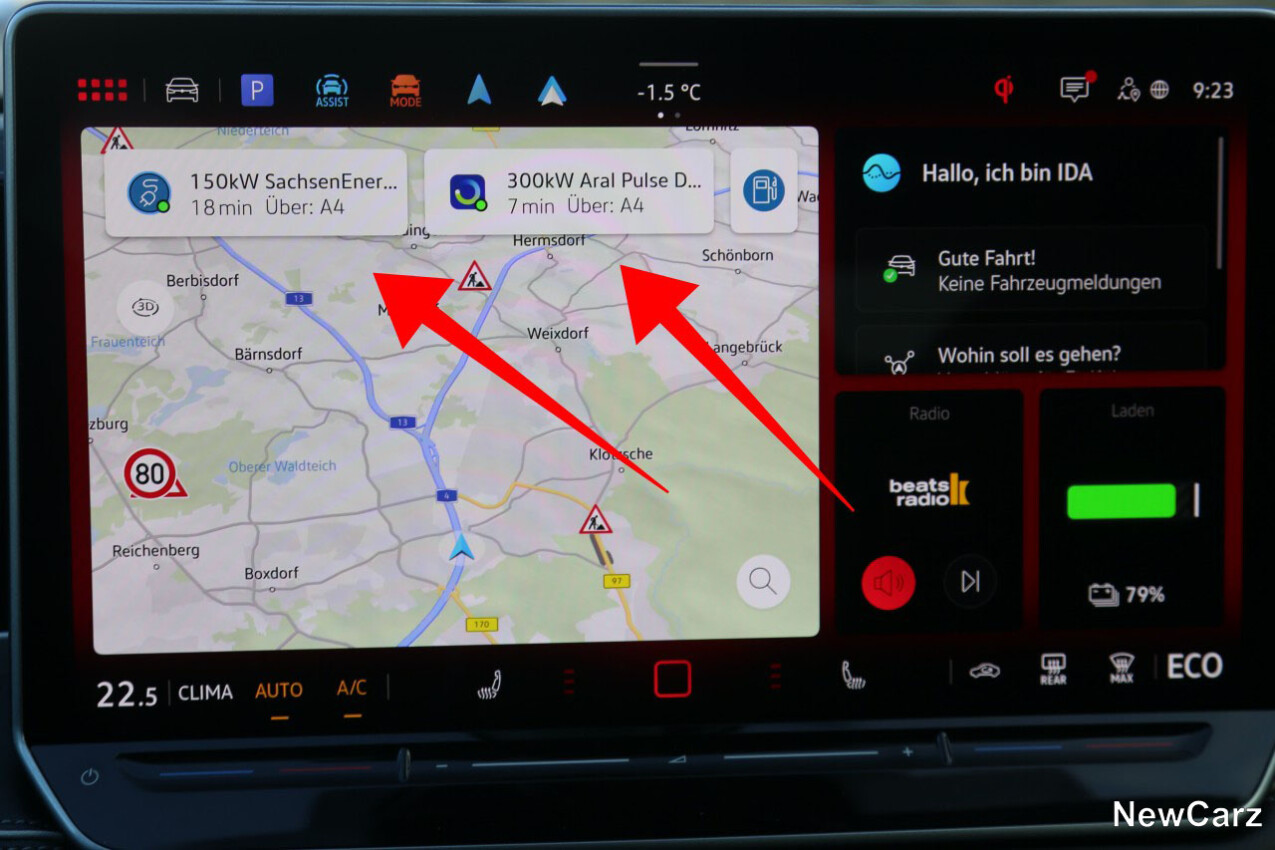 VW Passat eHybrid Navi