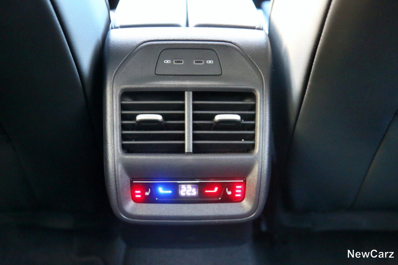 VW Passat eHybrid Fond-Klima