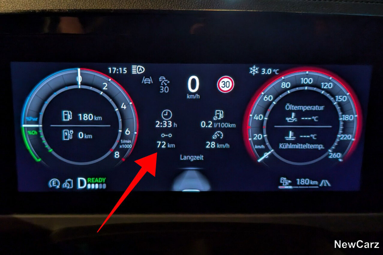 VW Passat eHybrid Reichweite