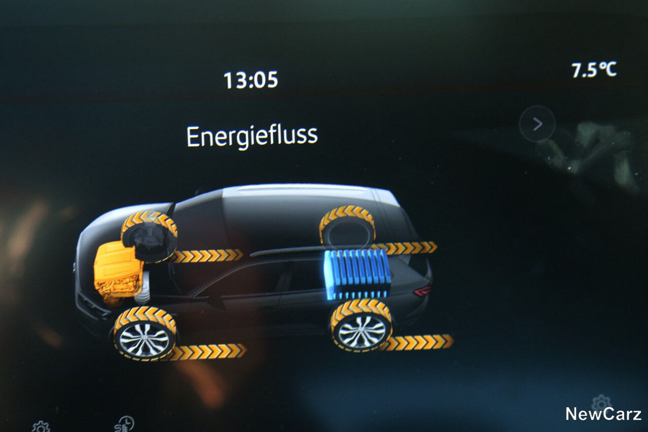 VW Touareg R Facelift R-EnergieMonitor