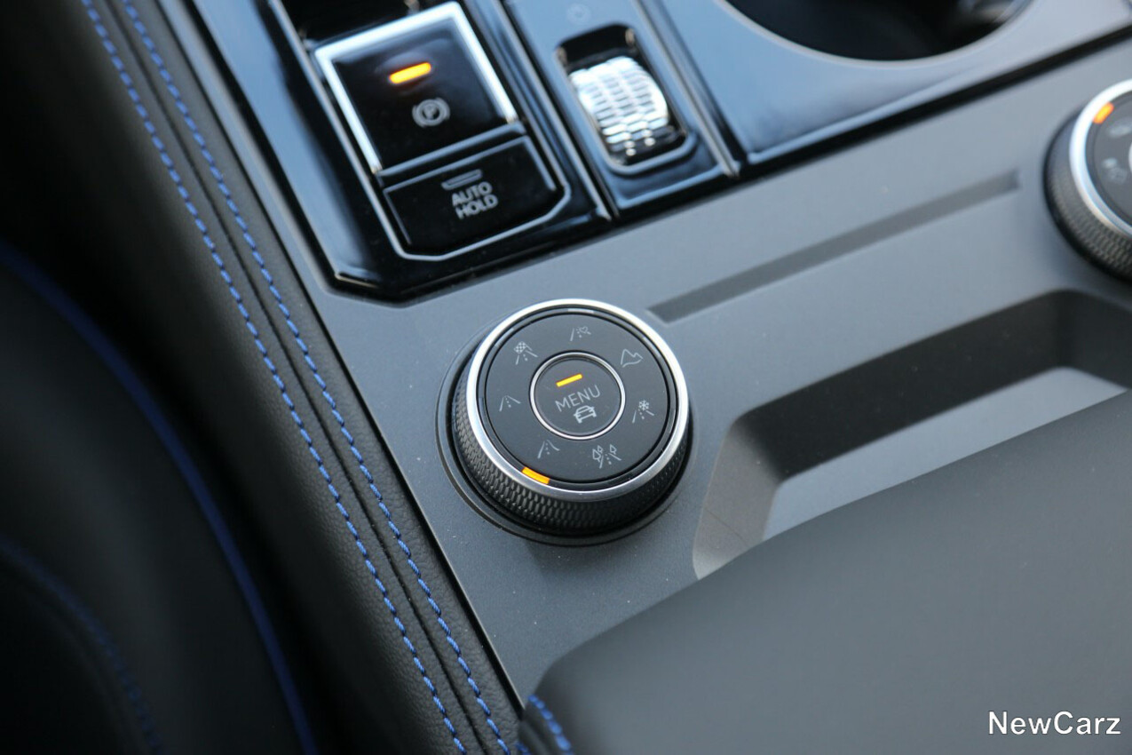 VW Touareg R Facelift Drehknopf Fahrmodi