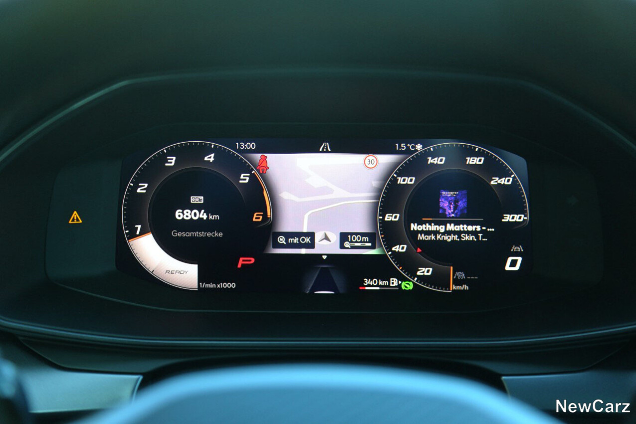 Cupra Formentor TDI Facelift Virtual Cockpit