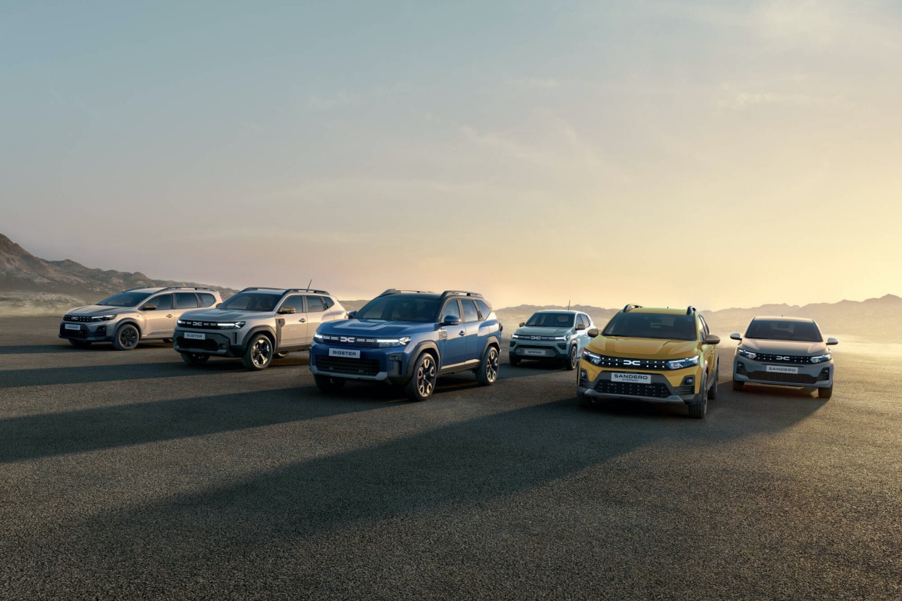 Dacia Modellfamilie 2026