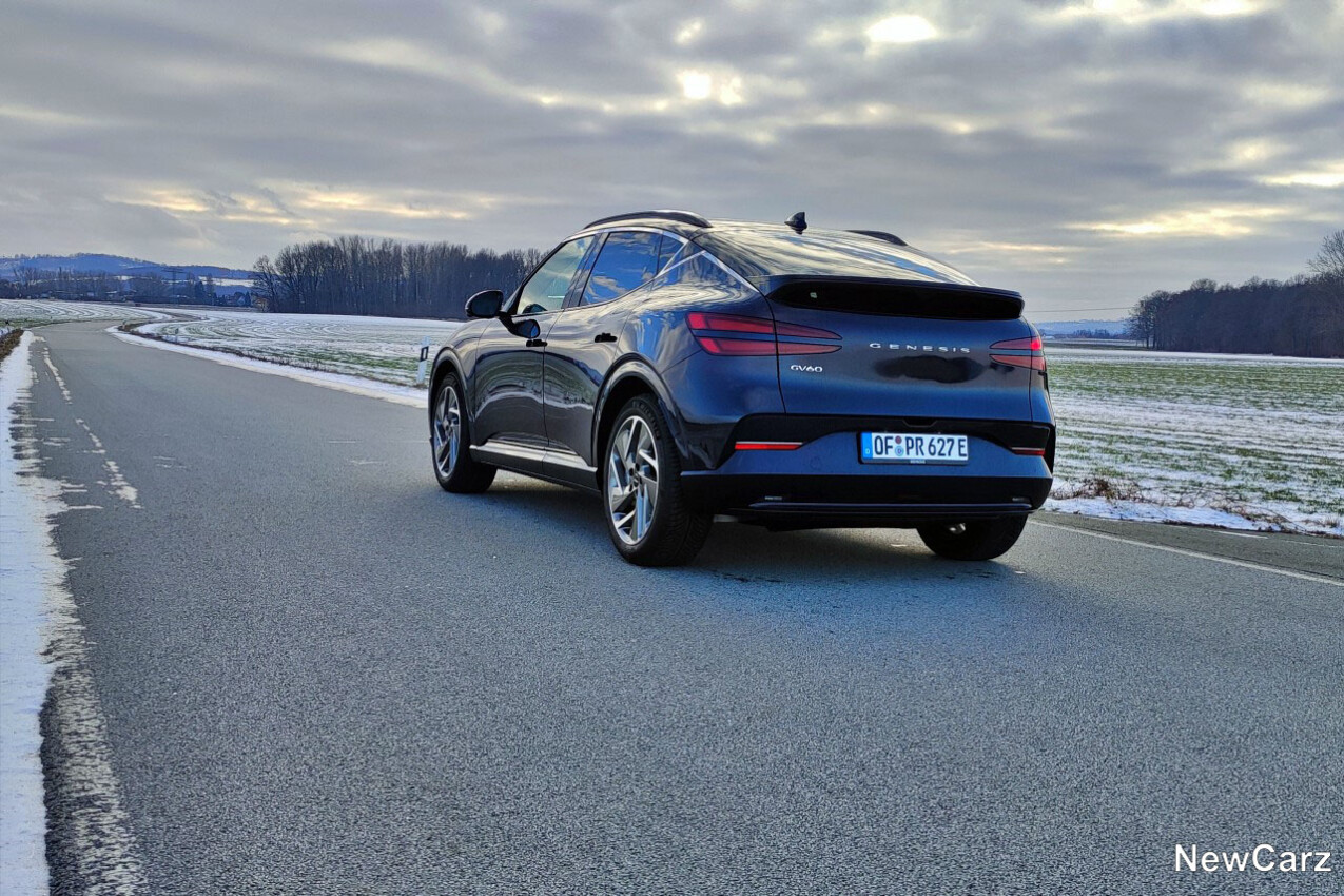 Genesis GV60 Facelift schräg hinten links