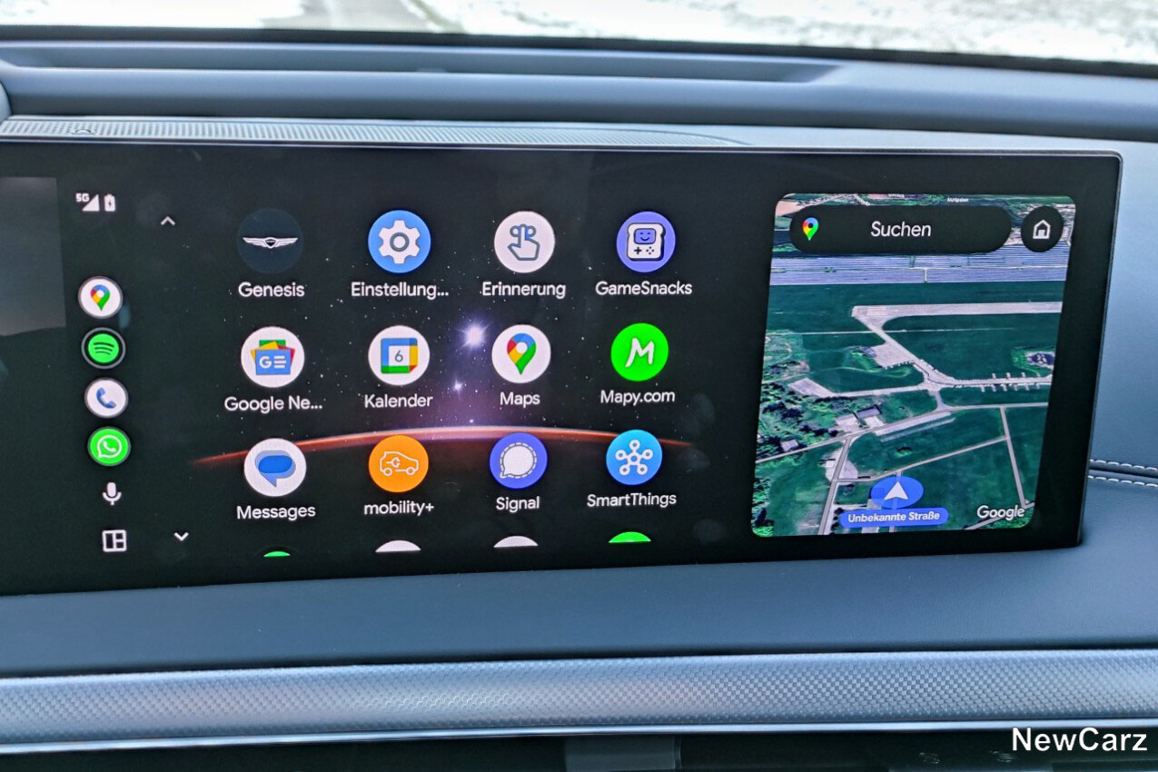 Genesis GV60 Facelift Android Auto