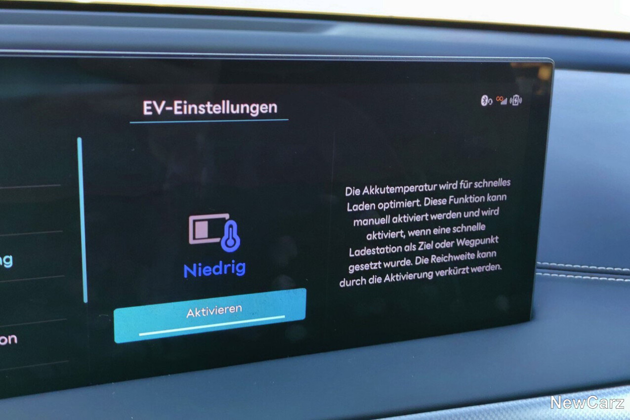 Genesis GV60 Facelift Vorkonditionierung