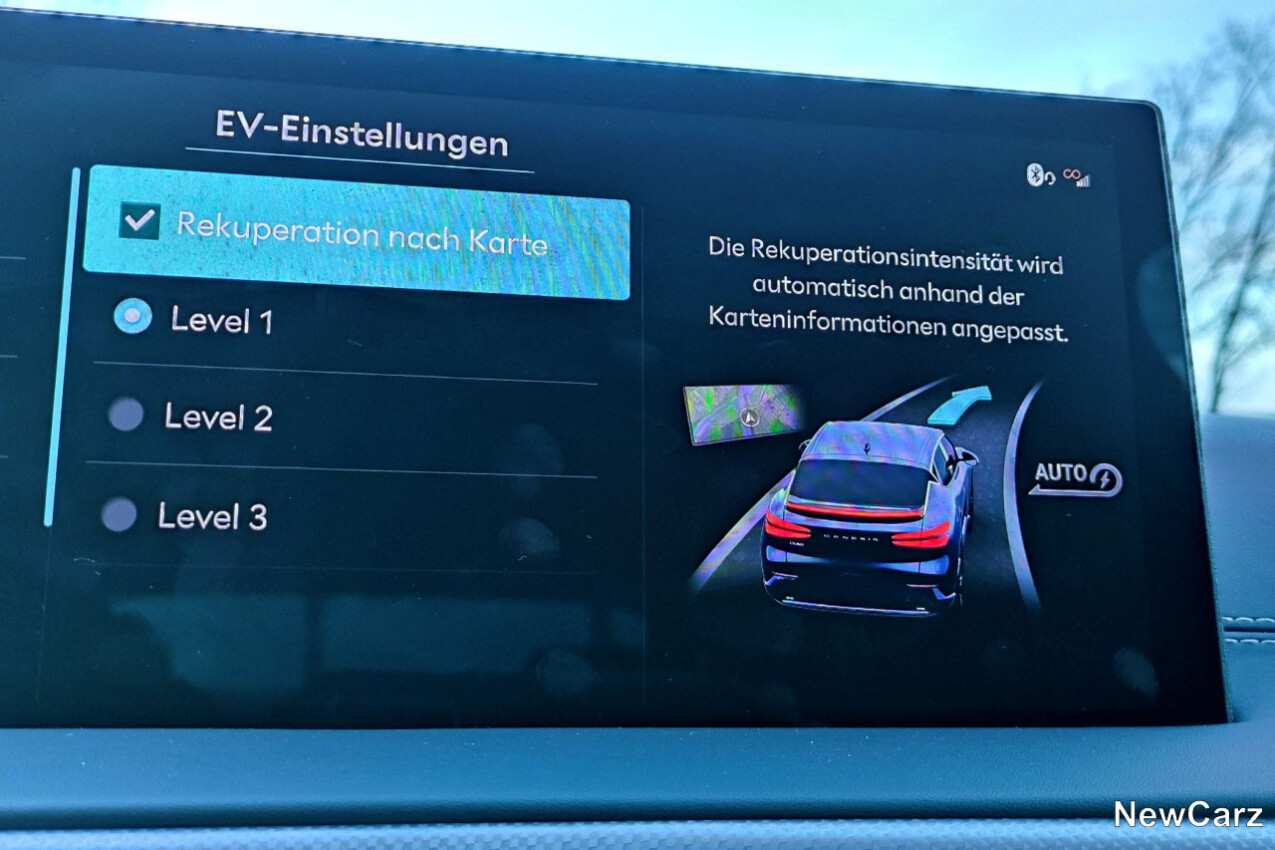 Genesis GV60 Facelift Rekuperation