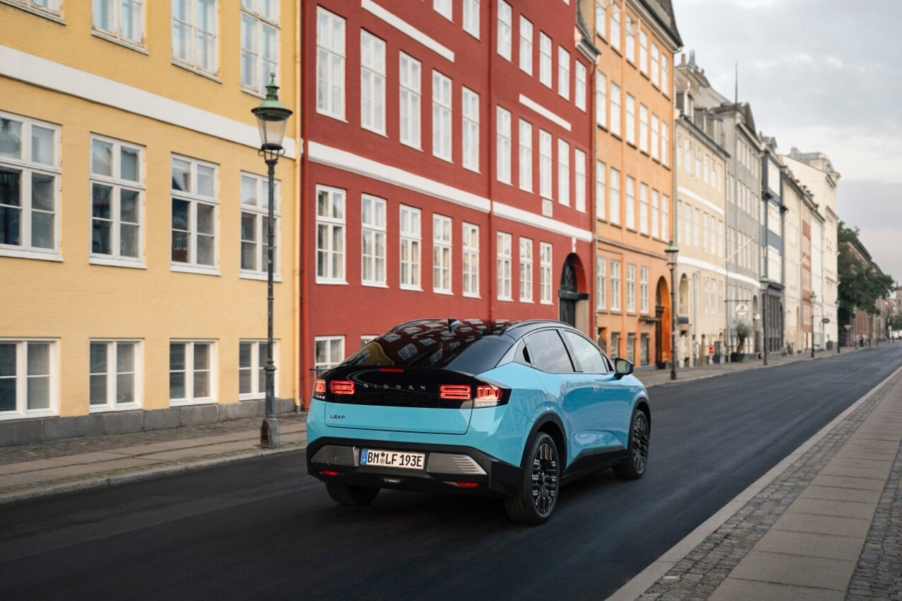 Nissan Leaf 2026 schräg hinten