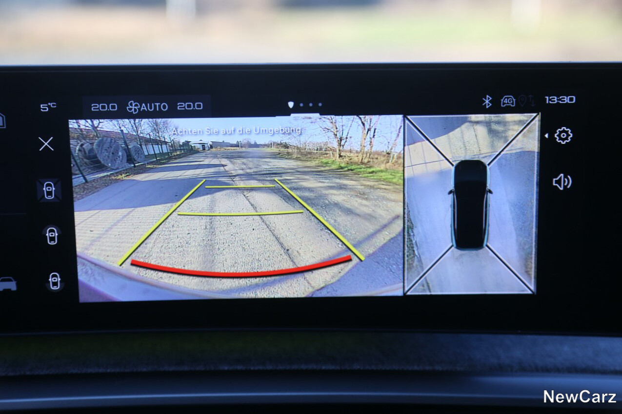 Peugeot 3008 Facelift 360 Grad-Kamera