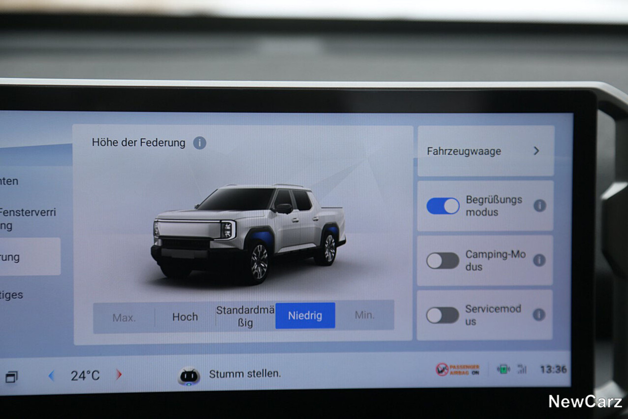 Maxus eTerron 9 Luftfederung
