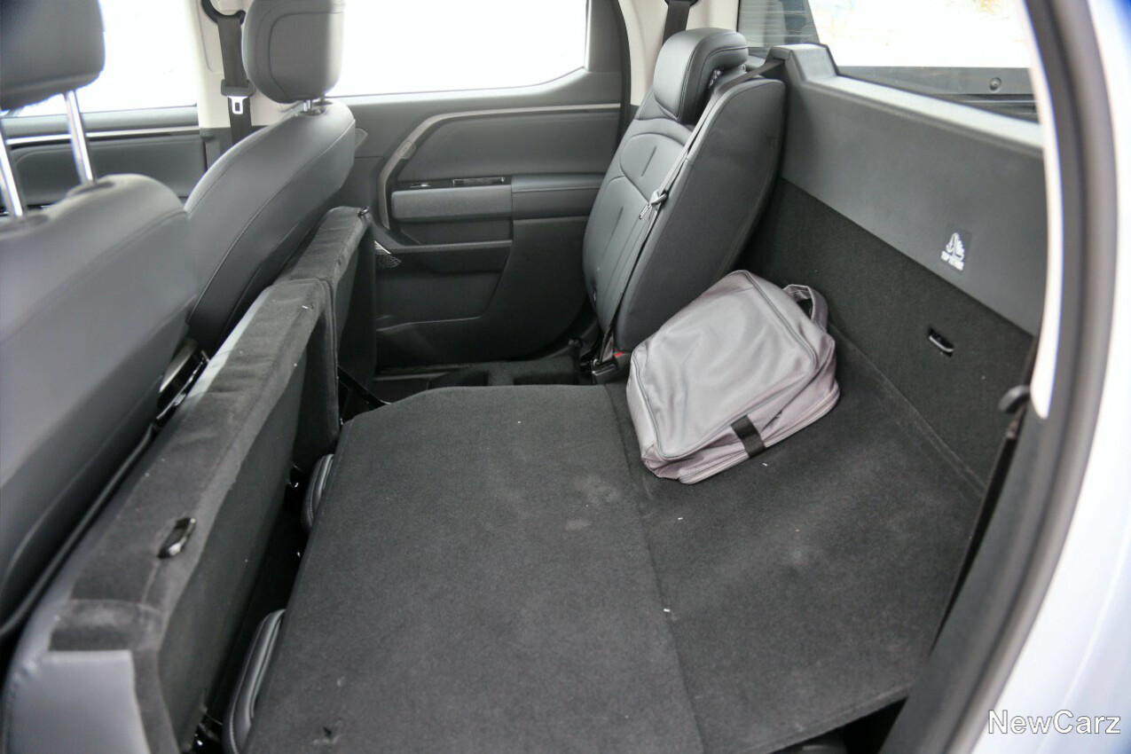 Maxus eTerron 9 Fond Klappfunktion Sitze