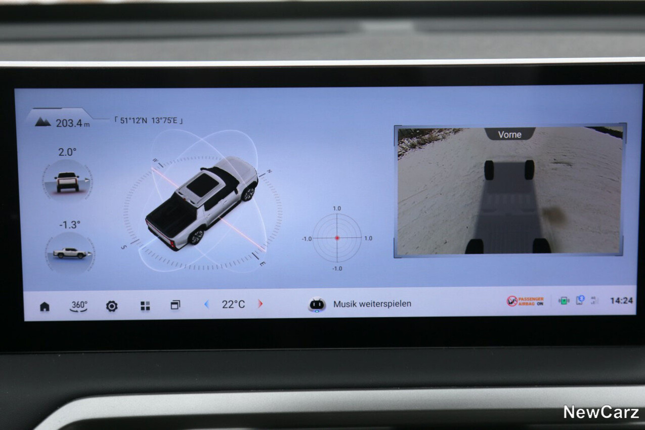 Maxus eTerron 9 Offroad-Modus