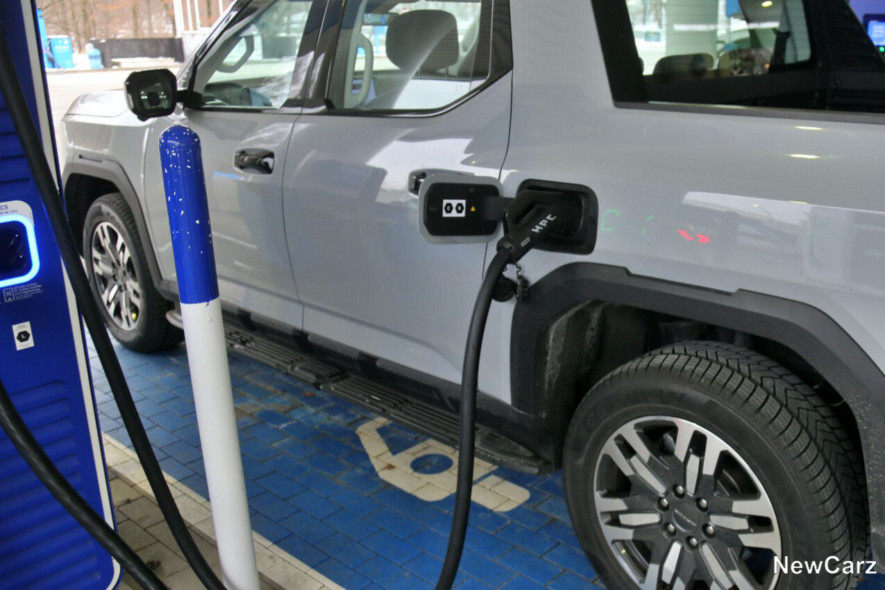 Maxus eTerron 9 Aufladen