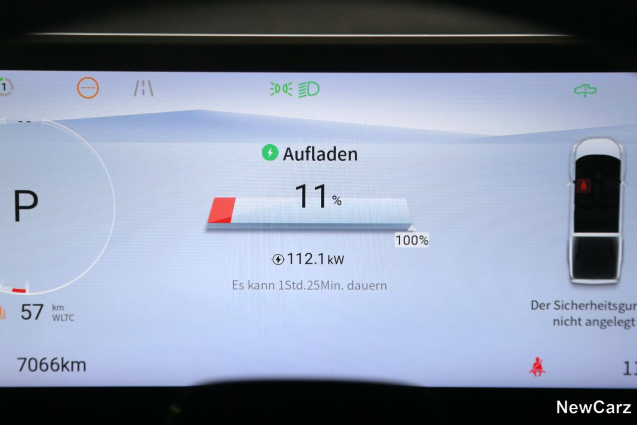 Maxus eTerron 9 Aufladen