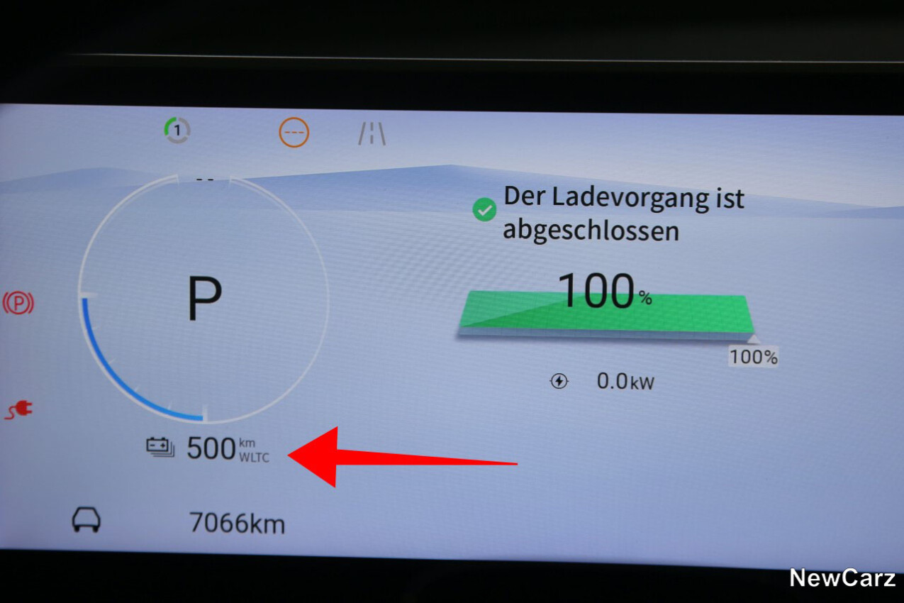 Maxus eTerron 9 Reichweite