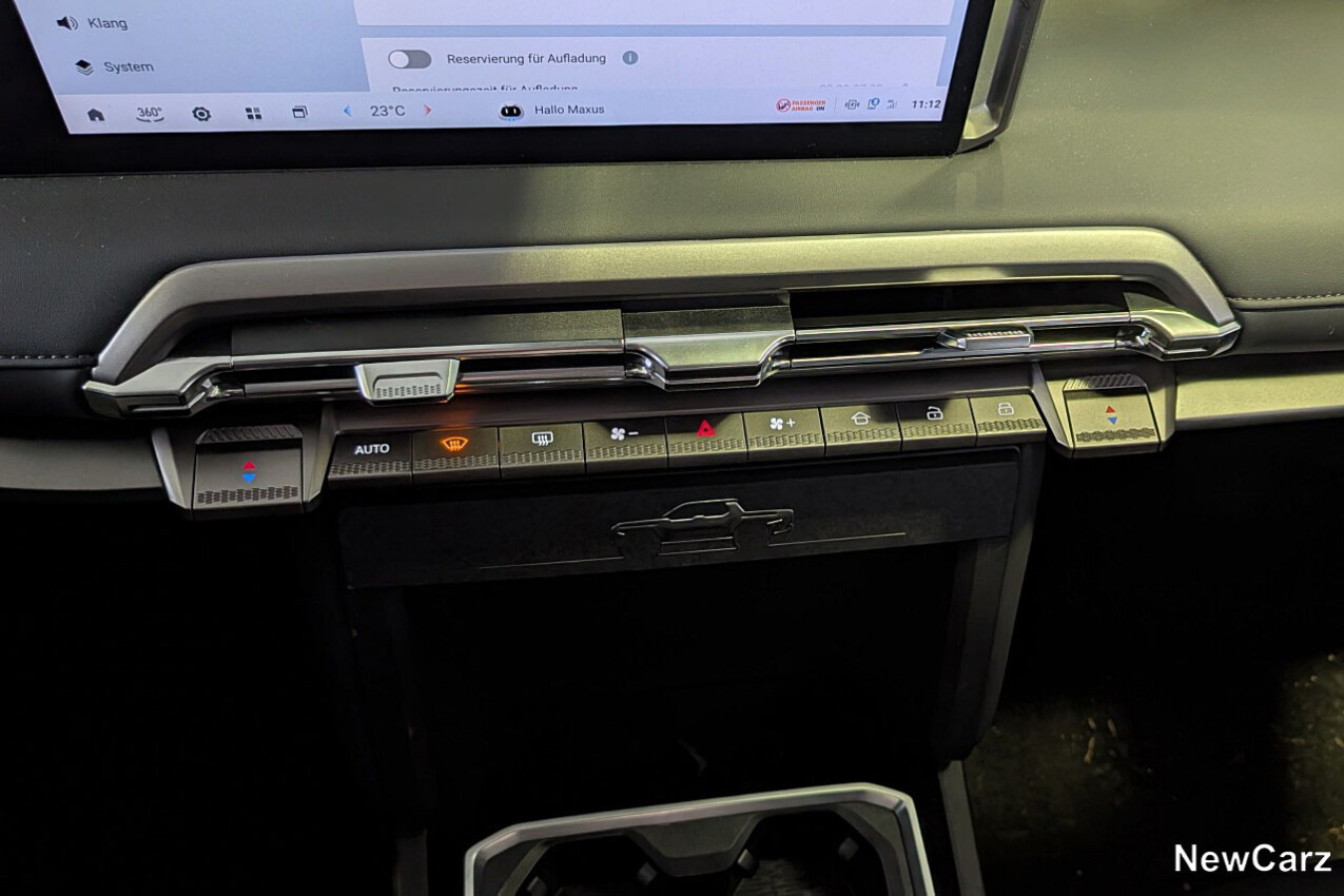 Maxus eTerron 9 Scheibenentfeuchtung