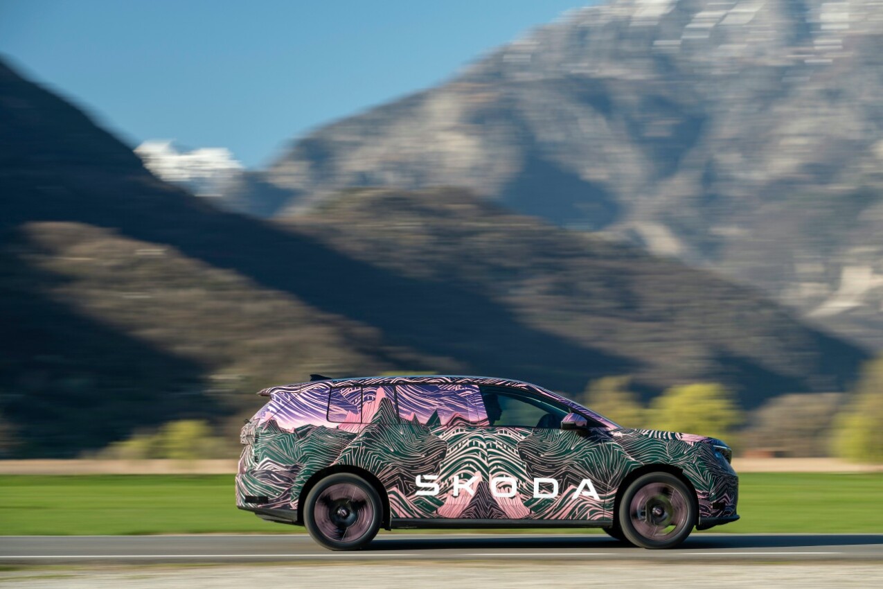 Skoda Peak Erlkönig Seite