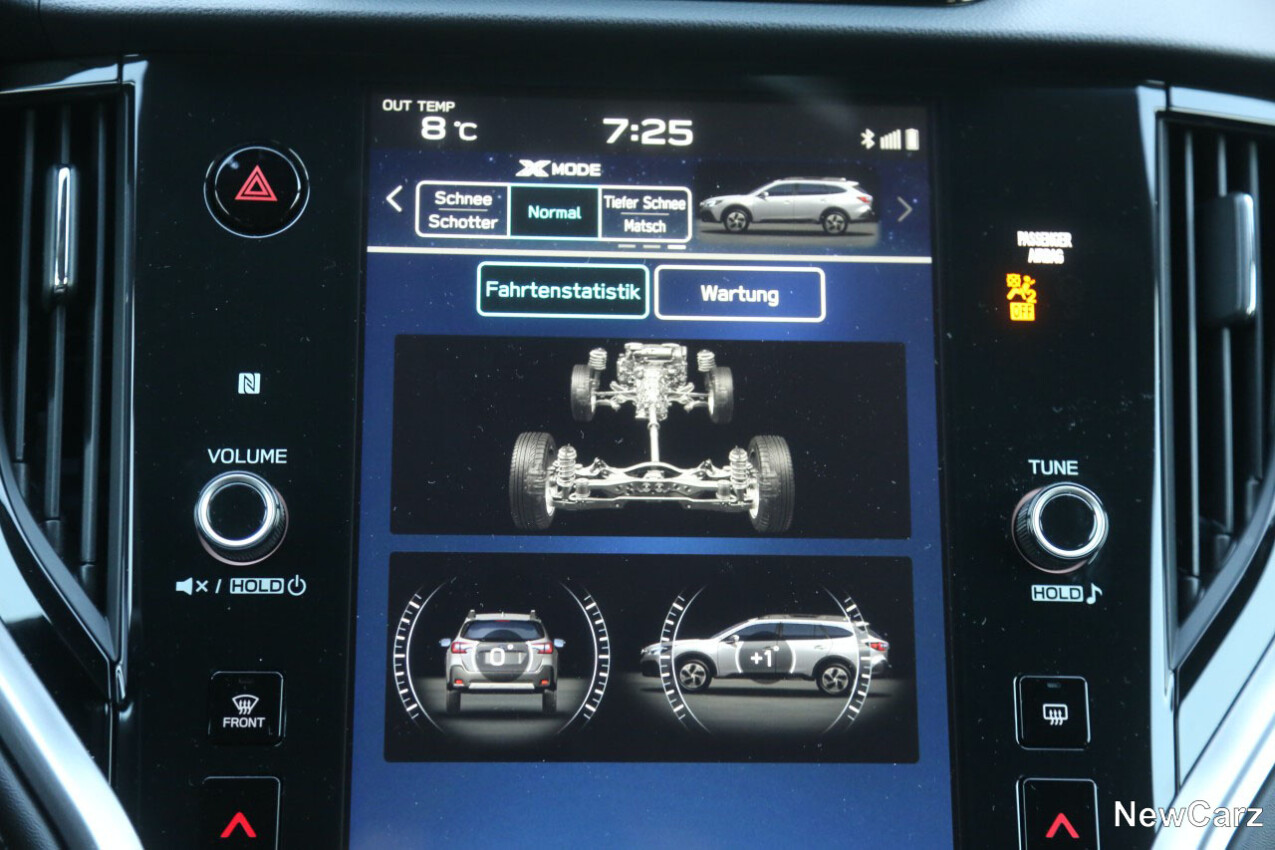 Subaru Outlander Offroad-Monitor