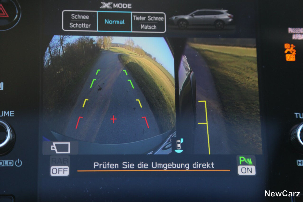 Subaru Outlander 360-Grad-Kamera