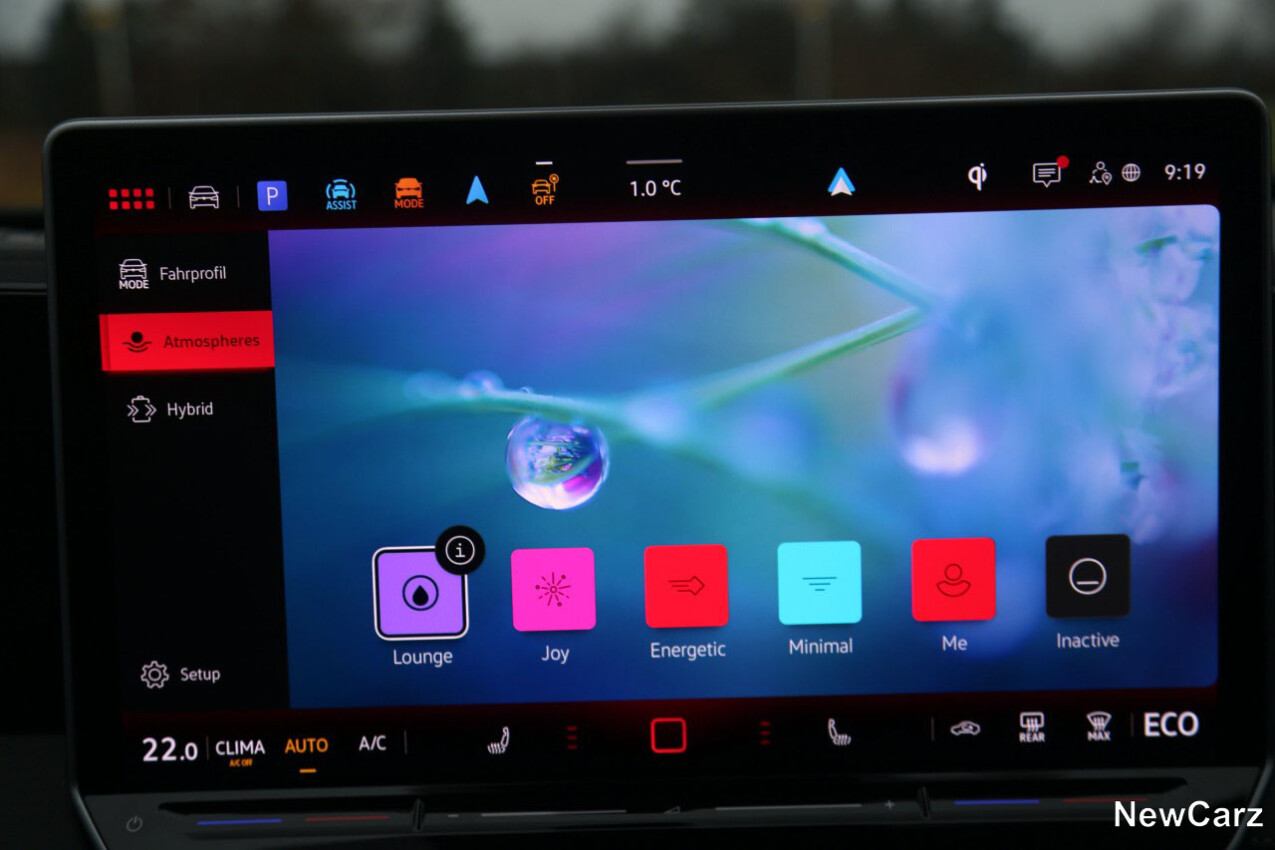 VW Tiguan eHybrid Ambientestimmung