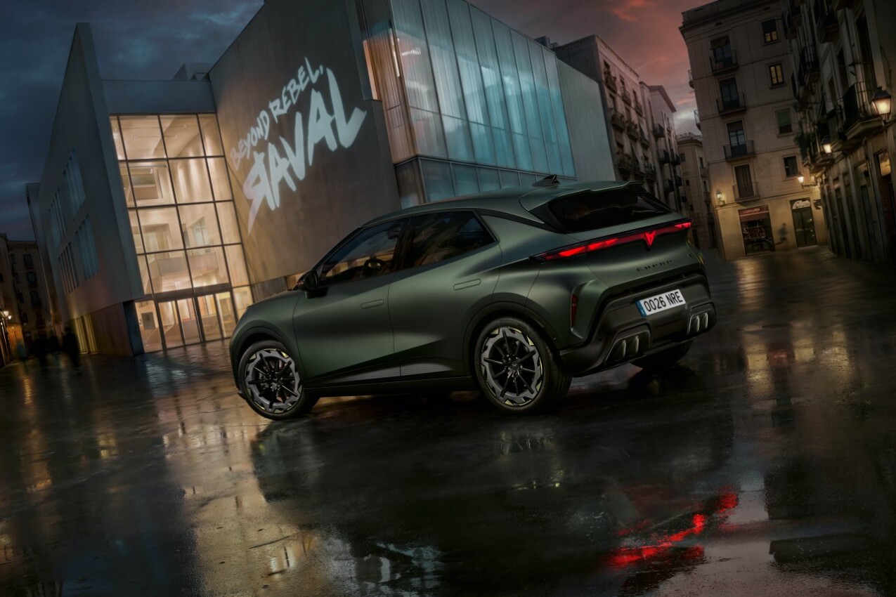 Cupra Raval schräg hinten