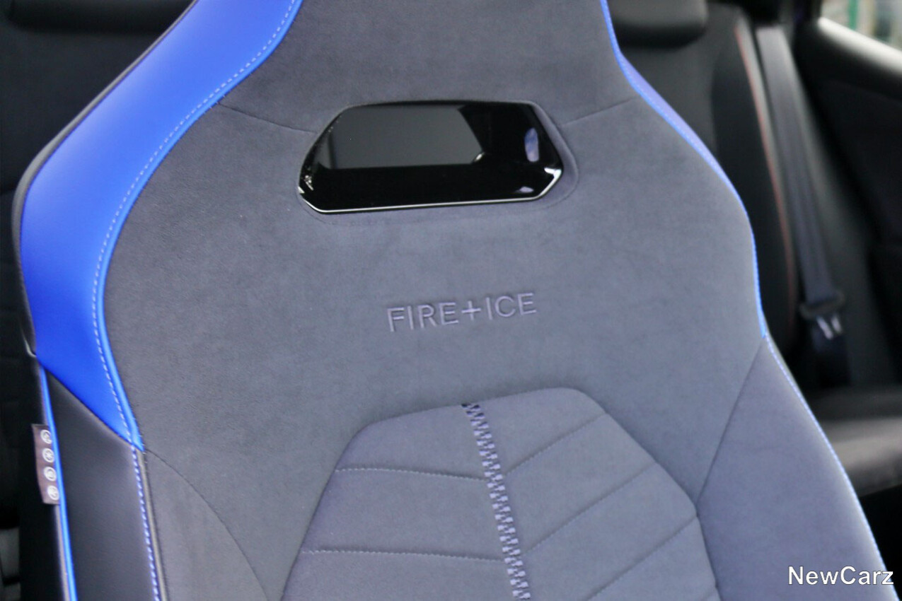 VW ID.3 GTX Performance Fire & Ice Prägung Vordersitz