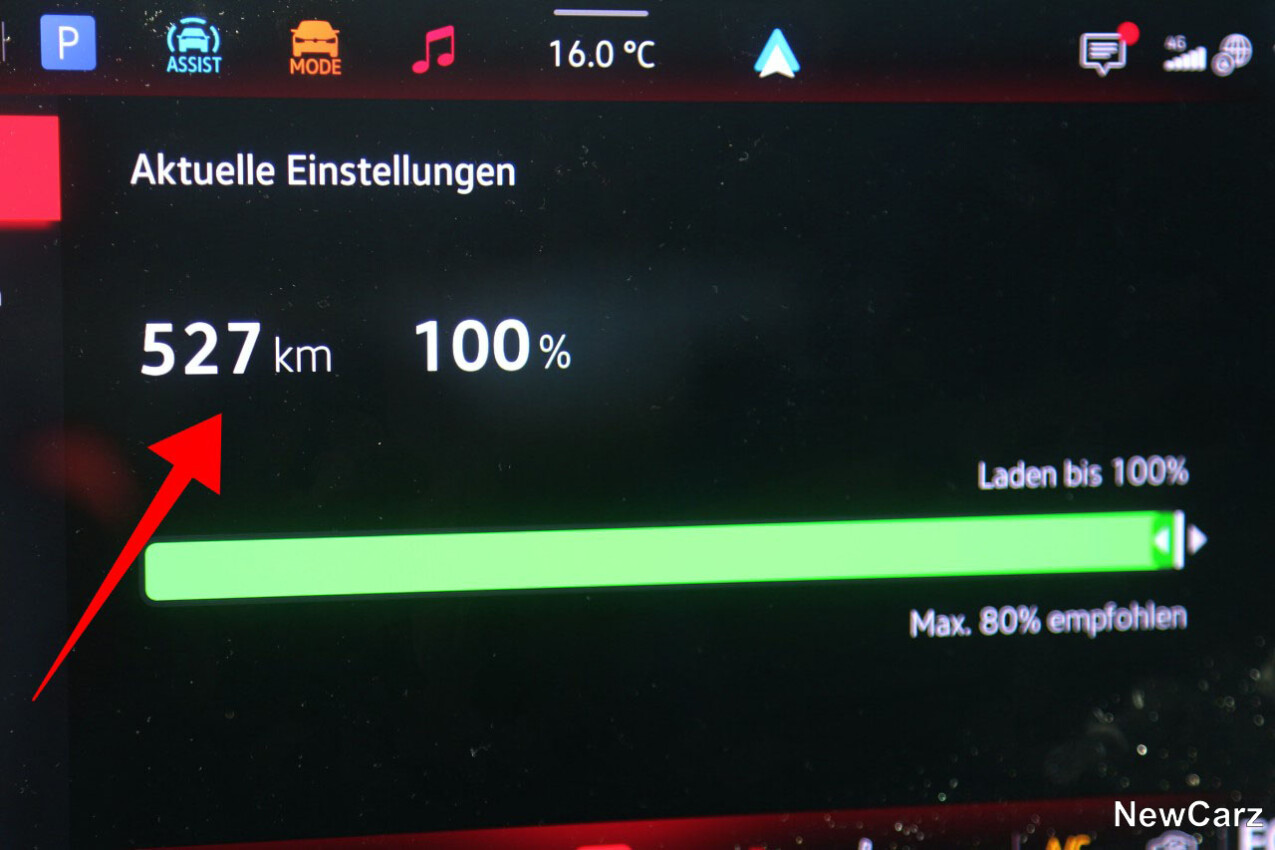 VW ID.3 GTX Performance Fire & Ice Reichweite