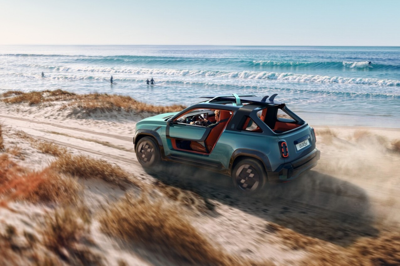 Renault 4 JP4x4 Concept am Strand