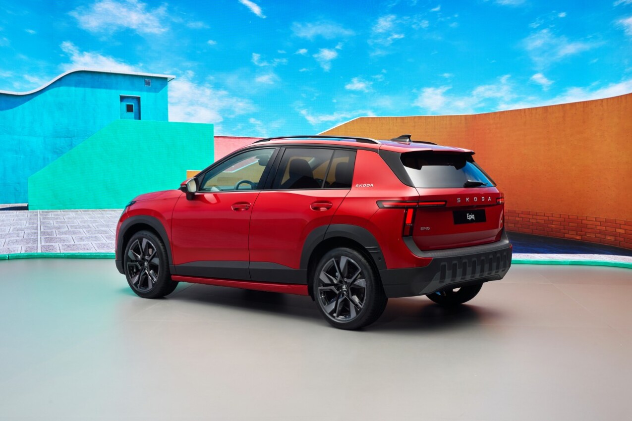 Škoda Epiq schräg hinten