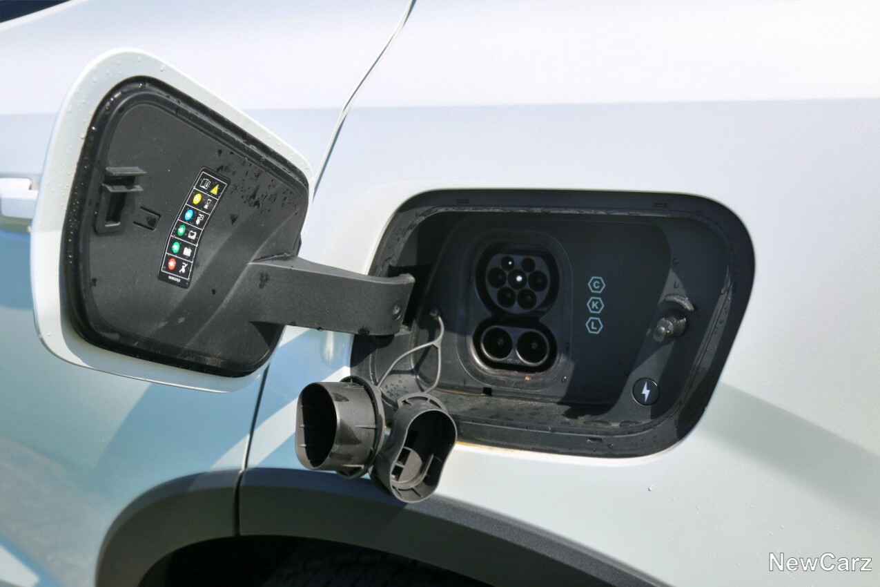 Volvo EX30 Cross Ladeanschluss
