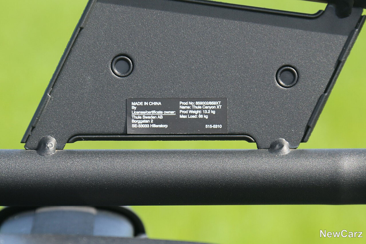 Volvo EX30 Cross Country Dachkorb Detail