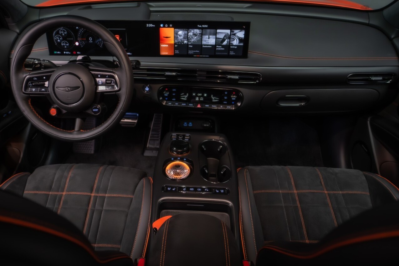 Genesis GV60 Magma Cockpit