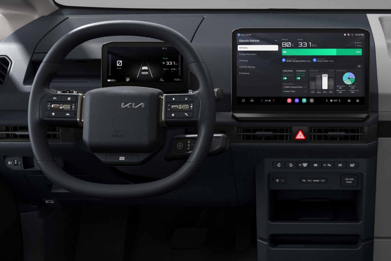 Kia PV5 Passenger Cockpit