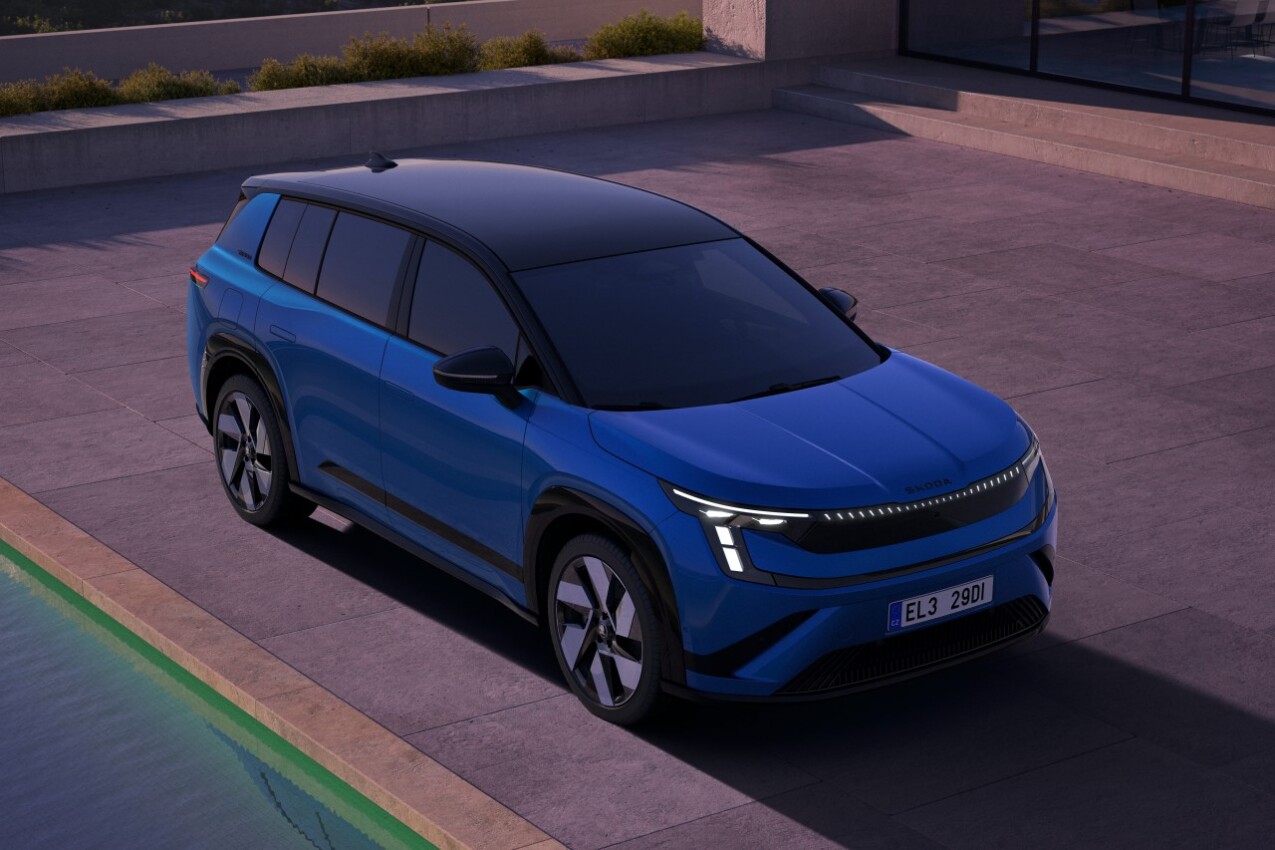 Skoda Peaq schräg vorn oben