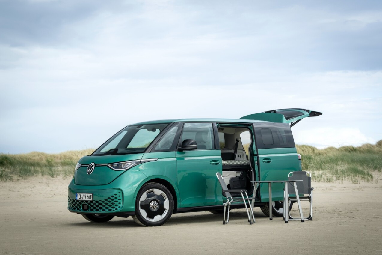 VW ID. Buzz mit "Gute Nacht-Paket"