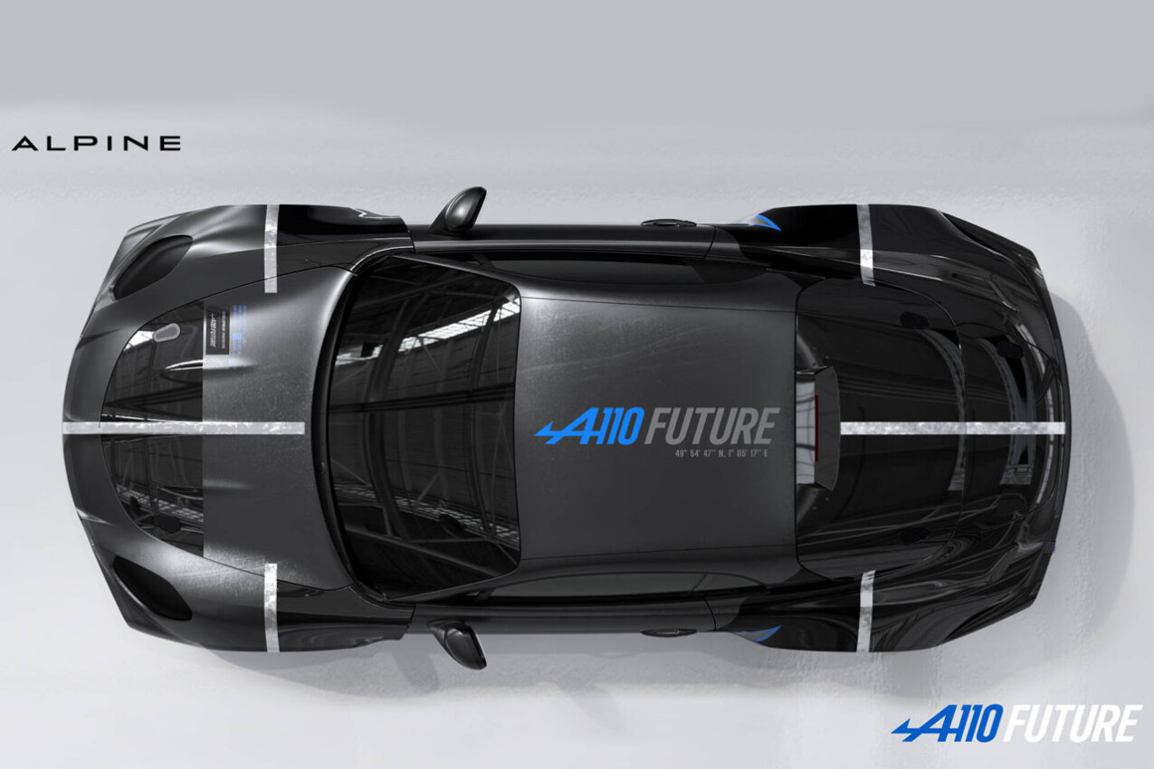 Alpine A110 FUTURE oben