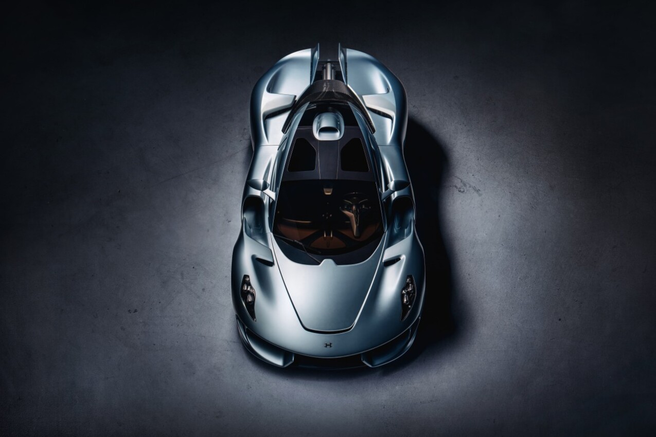 Hennessey Blackbird von oben
