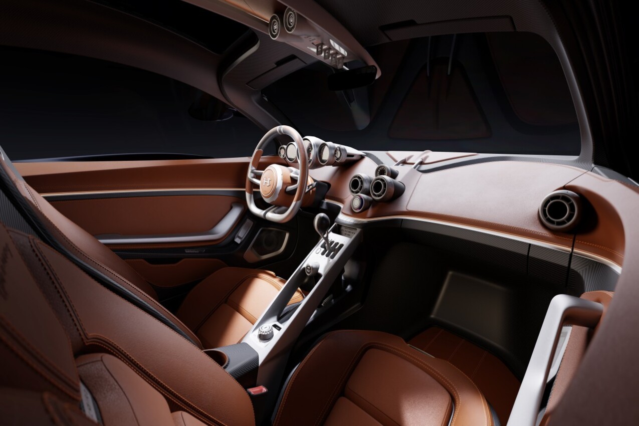 Hennessey Blackbird Cockpit