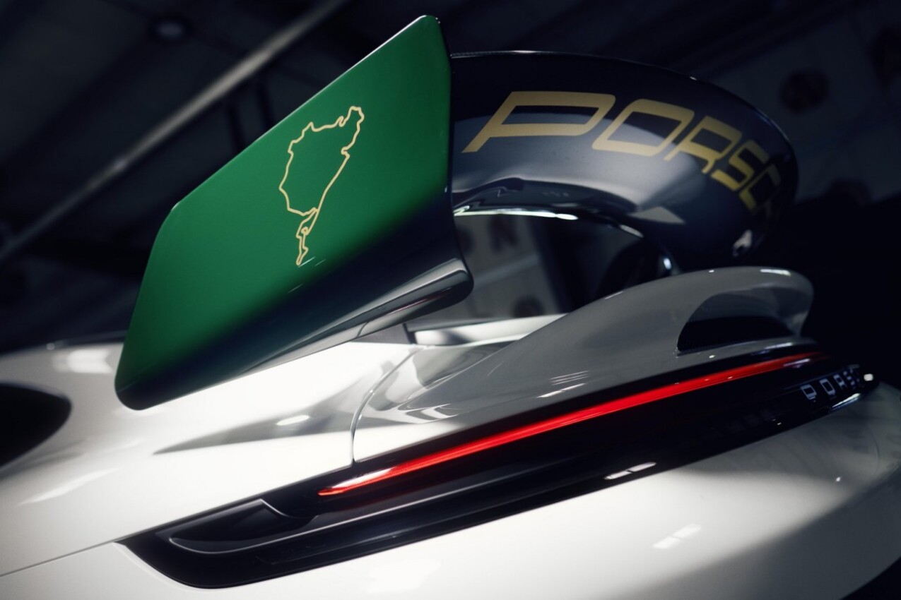 Porsche 911 GT3 100 Jahre Nürburgring Heckspoiler