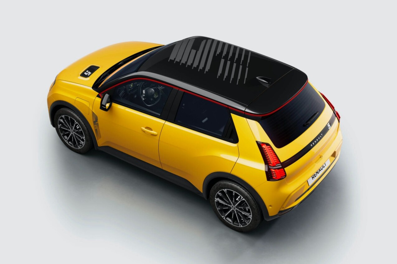 Renault 5 E-Tech 2027 Dachfolie schwarz
