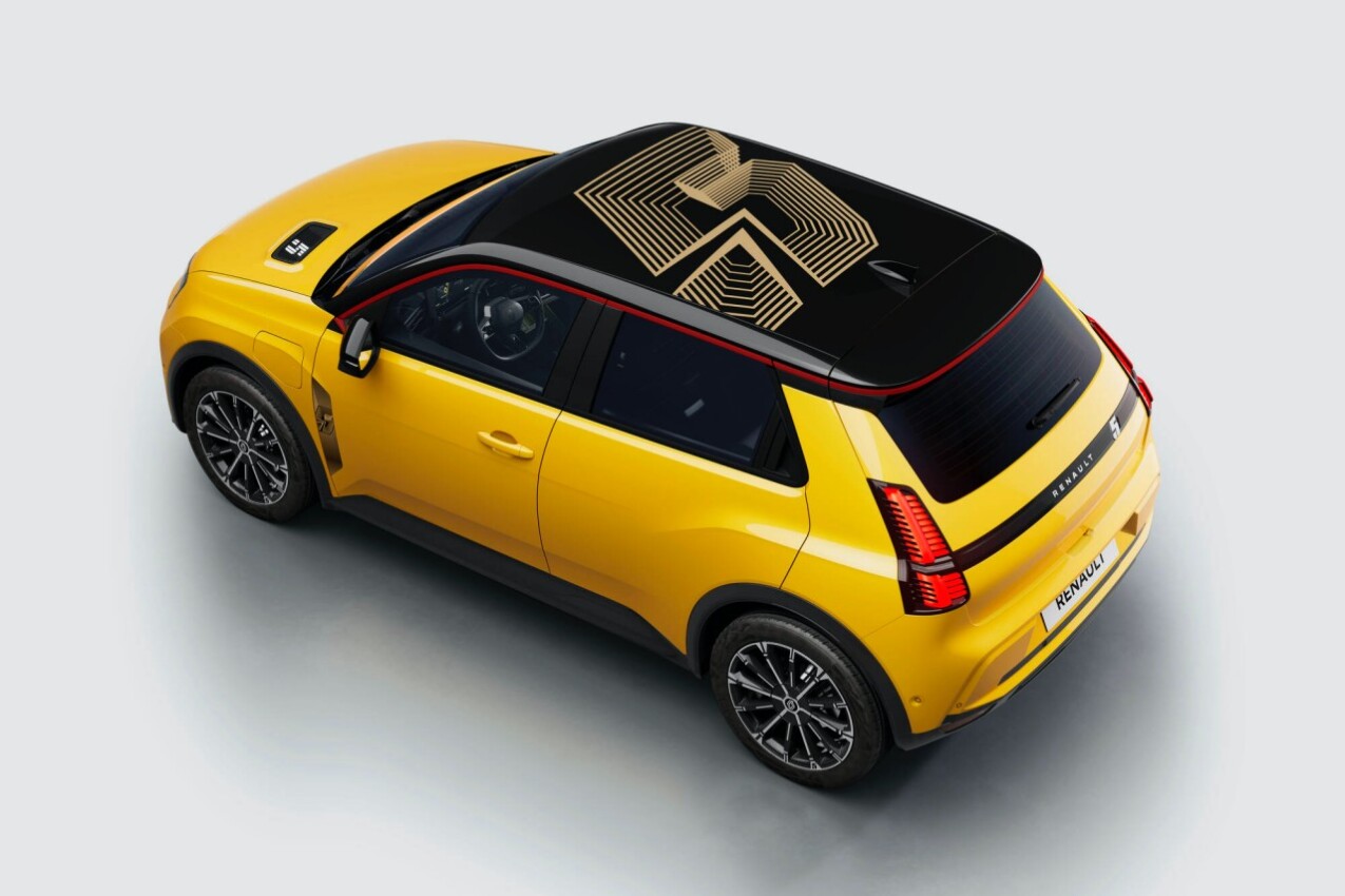 Renault 5 E-Tech 2027 Dachfolie gold