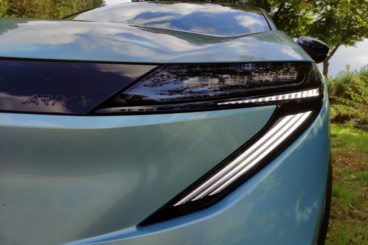 Nissan Ariya Facelift Front Detail