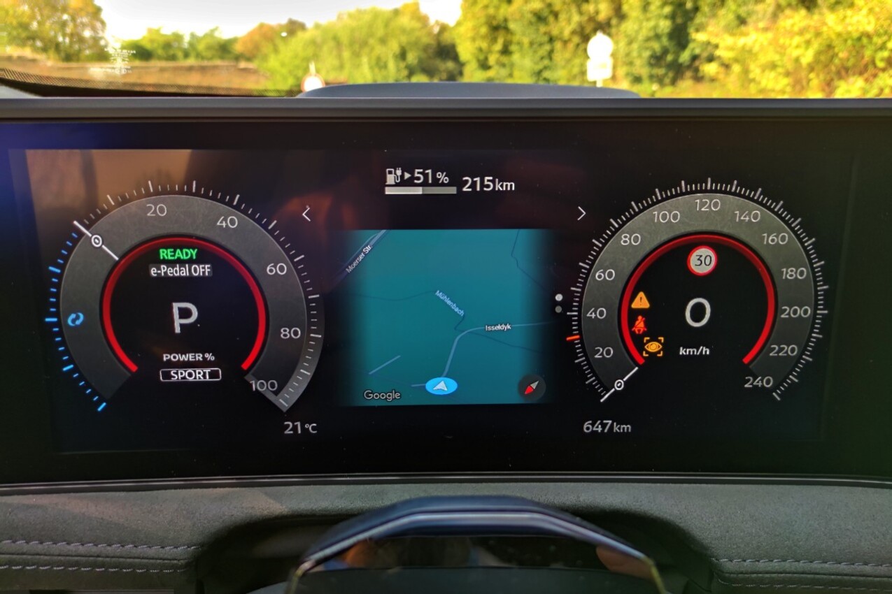 Nissan Ariya Facelift Cockpit