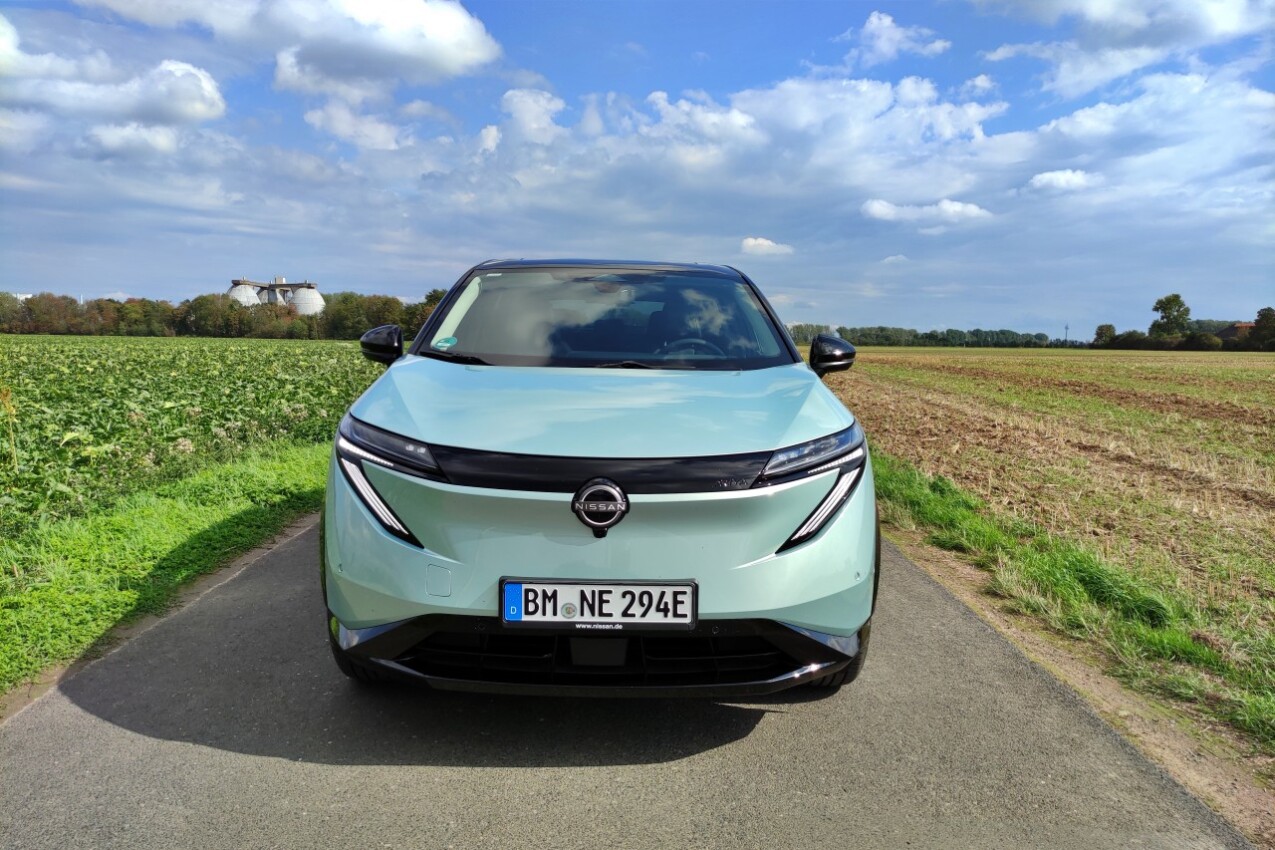 Nissan Ariya Facelift Front