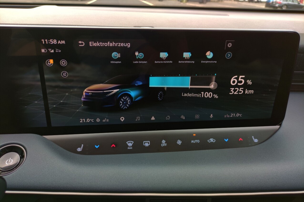 Nissan Leaf III Lademonitor