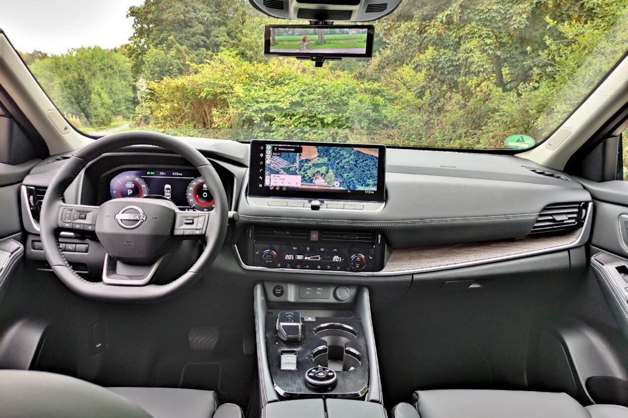 Nissan X-Trail Facelift Instrumententafel