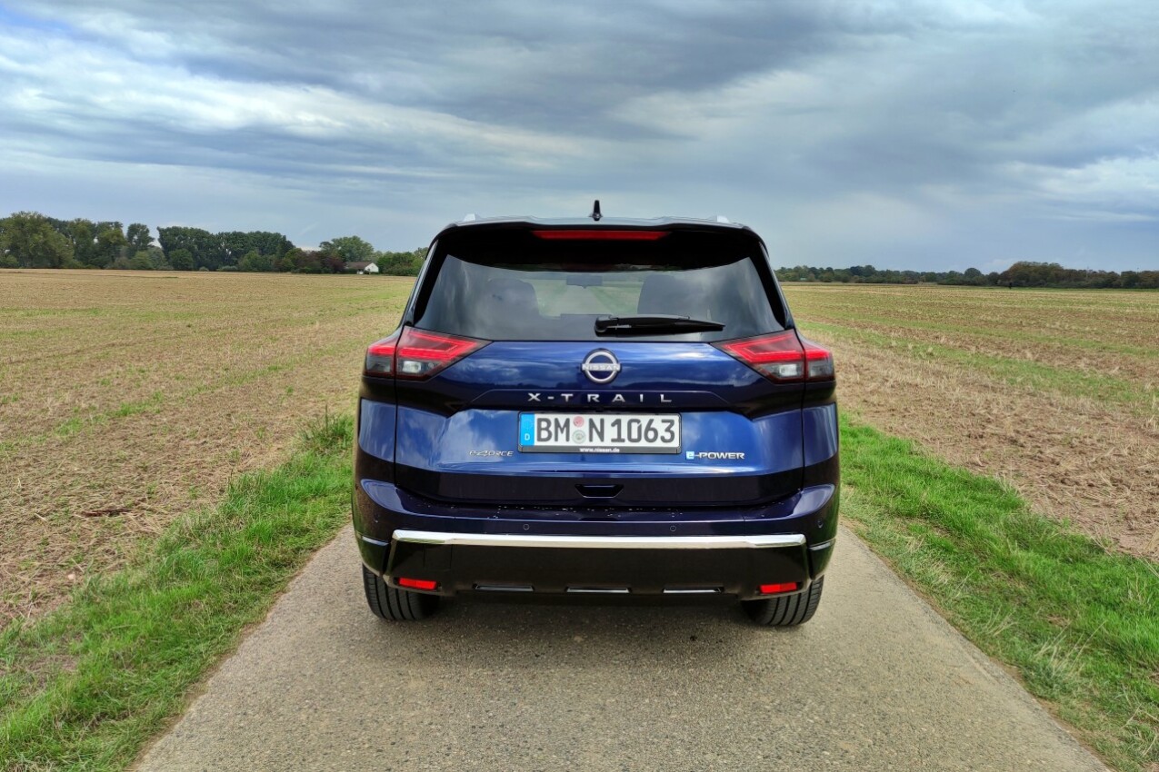 Nissan X-Trail Facelift Heck